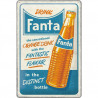 Fanta Orange Drink Blechschild - Nostalgic-Art