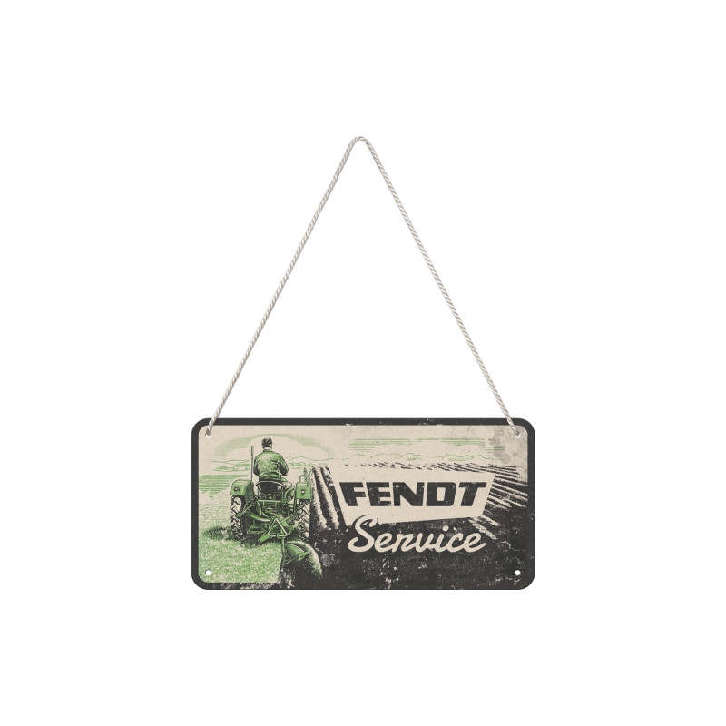 Fendt Hängeschild Field Service - Nostalgic-Art