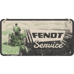 Fendt Hängeschild Field Service - Nostalgic-Art