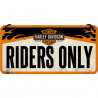 Harley-Davidson Hängeschild Riders Only - Nostalgic-Art