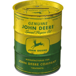 John Deere Spardose Ölfass - Nostalgic-Art