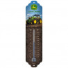 John Deere Thermometer mit Traktor 8370 R  - Nostalgic-Art