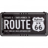 Route 66 Hängeschild Highway Black - Nostalgic-Art
