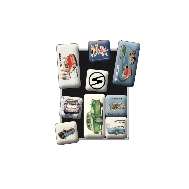 Trabant Magnet-Set - Nostalgic-Art Trabant Magnet-Set - Nostalgic-Art