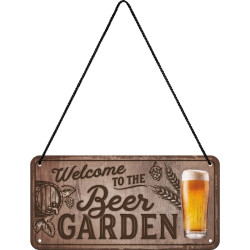Beer Garden Hängeschild - Nostalgic-Art