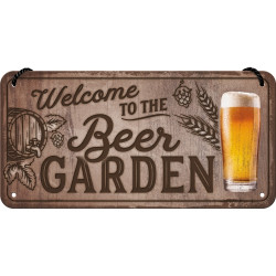 Beer Garden Hängeschild -...
