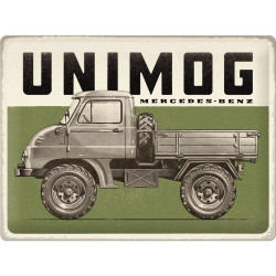 Mercedes-Benz Unimog Vintage Blechschild - Nostalgic-Art