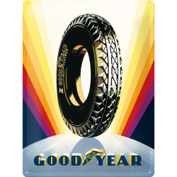 Goodyear Rainbow Blechschild - Nostalgic-Art