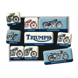 Triumph Magnet-Set Model Chart - Nostalgic-Art