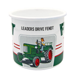 Fendt Tractors Emaille-Becher  - Nostalgic-Art