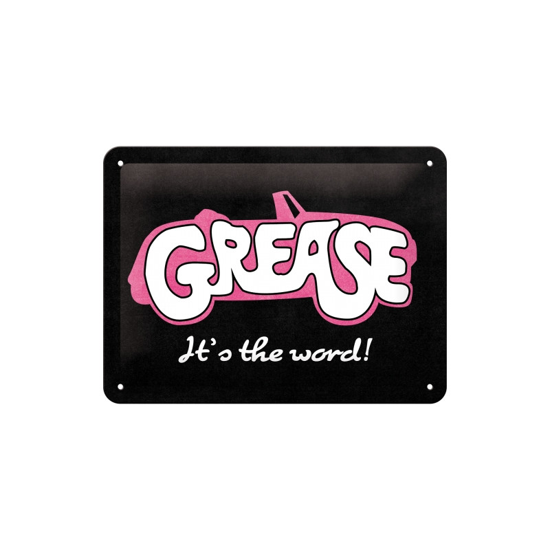 Tolles Grease Blechschild 30x20 cm Top Qualität