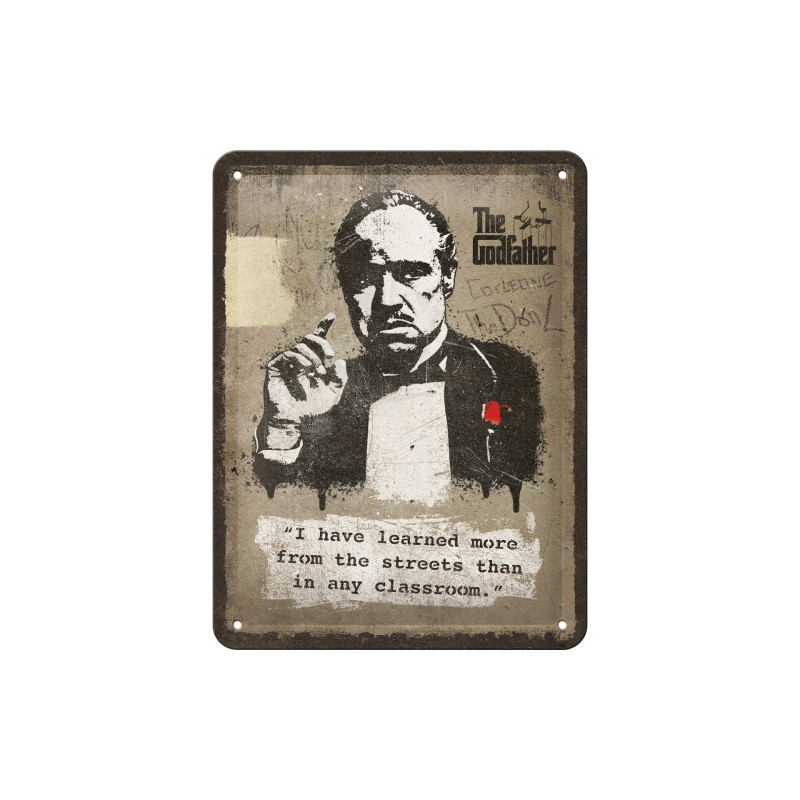 Der Pate Godfather Blechschild Marlon Brando - Nostalgic-Art