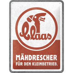 Blechschild Claas Mähdrescher