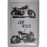 Blechschild Motorrad MZ RT125 (2)