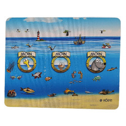 Hösti Mousepad Moin Moin Bullauge