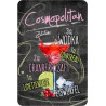 Blechschild Cosmopolitan