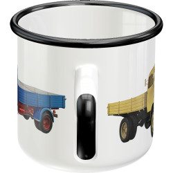 Mercedes Benz Emaille-Becher - Nostalgic-Art