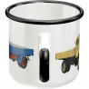 Mercedes Benz Emaille-Becher - Nostalgic-Art