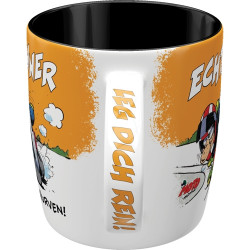 MOTOmania Tasse Echte Männer lieben Kurven - Nostalgic-Art