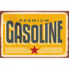 Blechschild Premum Gasoline