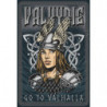 Blechschild Valkyrie go to Valhalla Wikinger