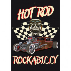 Blechschild Hot Rod Rockabilly