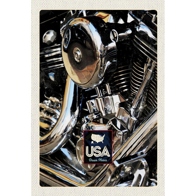 Blechschild Motorrad Motor Motorcycle