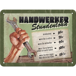 Handwerker Stundenlohn...