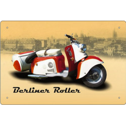 Blechschild Berliner Roller