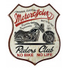 Blechschild Motorcycles Motorrad