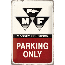 Massey-Ferguson Blechschild Parking Only - Nostalgic-Art