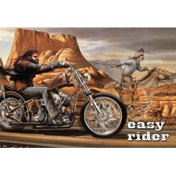 Blechschild Easy Rider Chopper