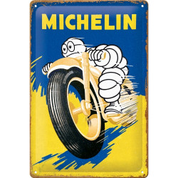 Michelin Männchen Blechschild Bibendum - Nostalgic-Art