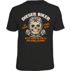 T-Shirt Dieser Biker ist schon etwas älter - Rahmenlos