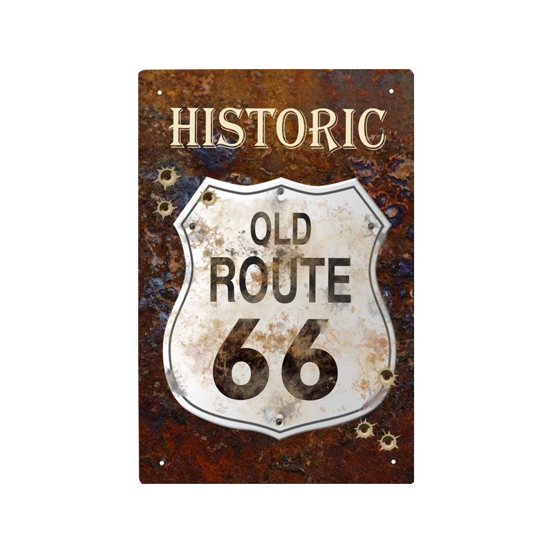 copy of Blechschild Historic - Old Route 66 copy of Blechschild Historic - Old Route 66