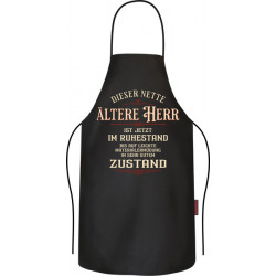 Grillschürze Dieser nette ältere Herr Kochschürze - RAHMENLOS