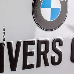 BMW Hängeschild Drivers Only - Nostalgic-Art