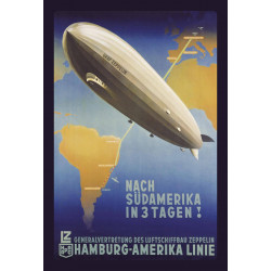 Zeppelin Hamburg Amerika...