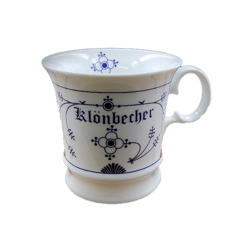 Klönbecher Indisch Blau Kaffeepott Teetasse