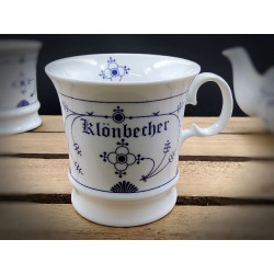 Klönbecher Indisch Blau Kaffeepott Teetasse