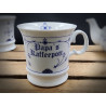Papas Kaffeepott Indisch Blau Kaffeetasse Teetasse
