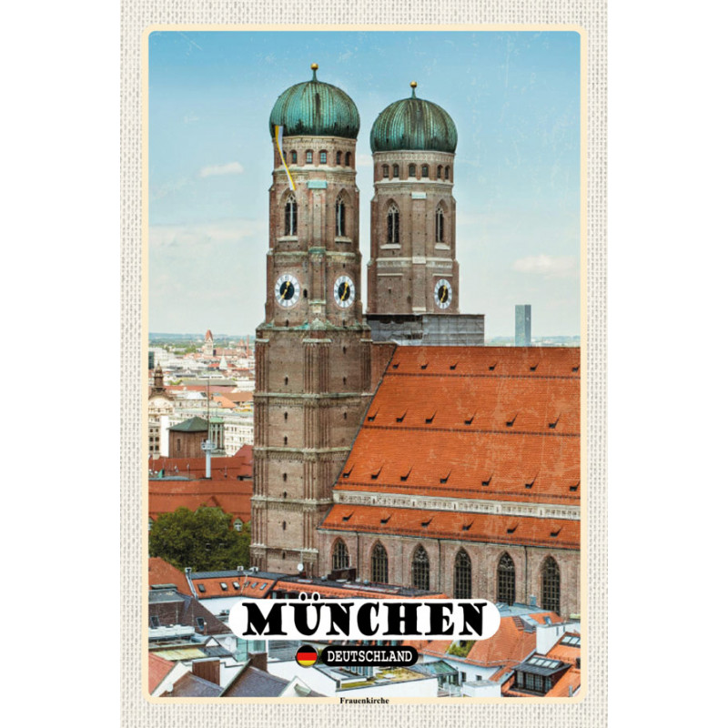 Holzschild München Frauenkirche Holzschild München Frauenkirche