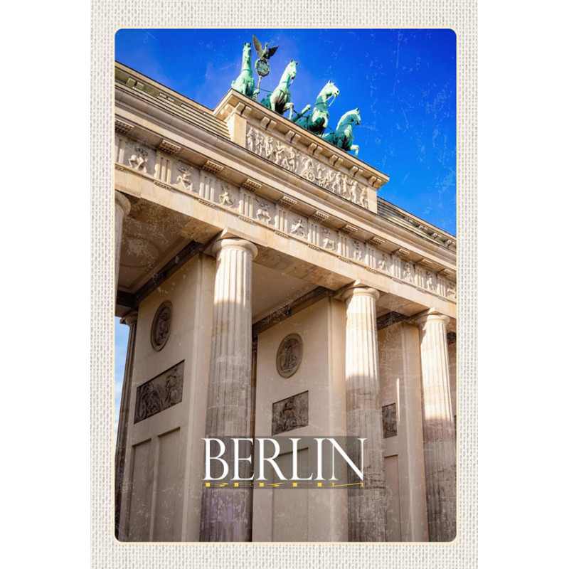 Holzschild Berlin Brandenburger Tor