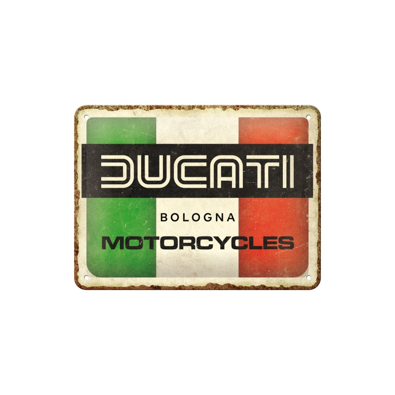 Ducati Blechschild - Nostalgic-Art Ducati Blechschild - Nostalgic-Art