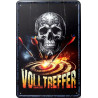 Blechschild Volltreffer Dart